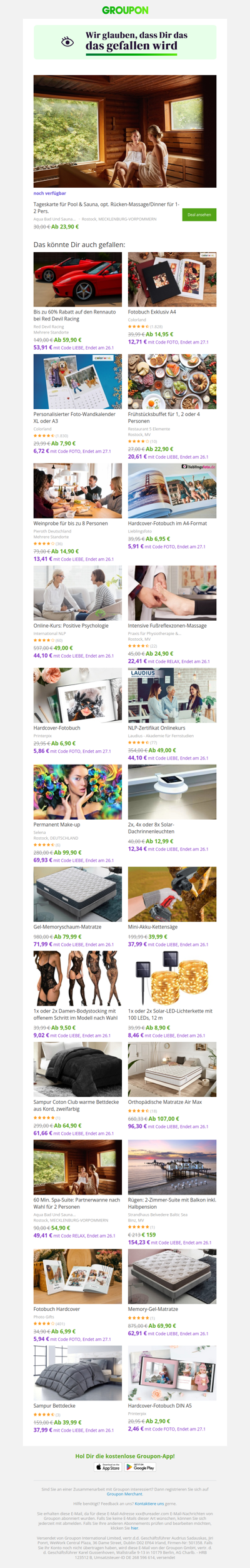 Bist du bereit? Der Deal, den du dir angesehen hast, ist noch verfügbar!