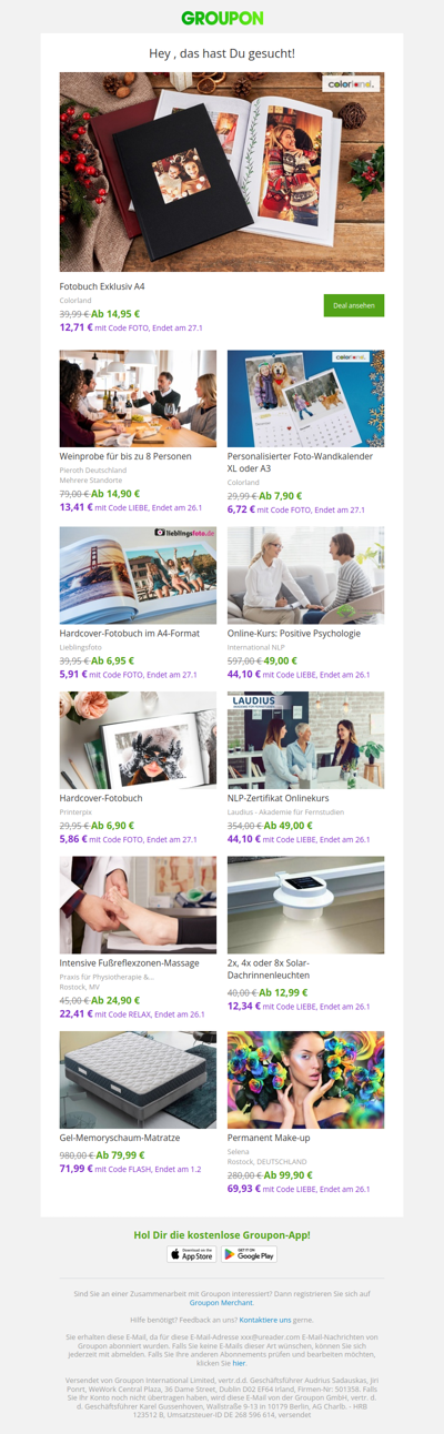 Kunden, die diesen Deal gewählt haben, haben diese Angebote gekauft