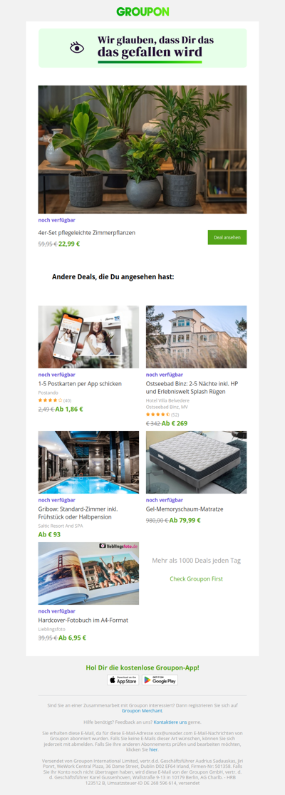 Der Deal, den du dir angesehen hast, ist noch verfügbar!