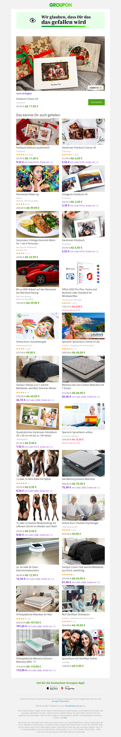 Bist du bereit? Der Deal, den du dir angesehen hast, ist noch verfügbar!