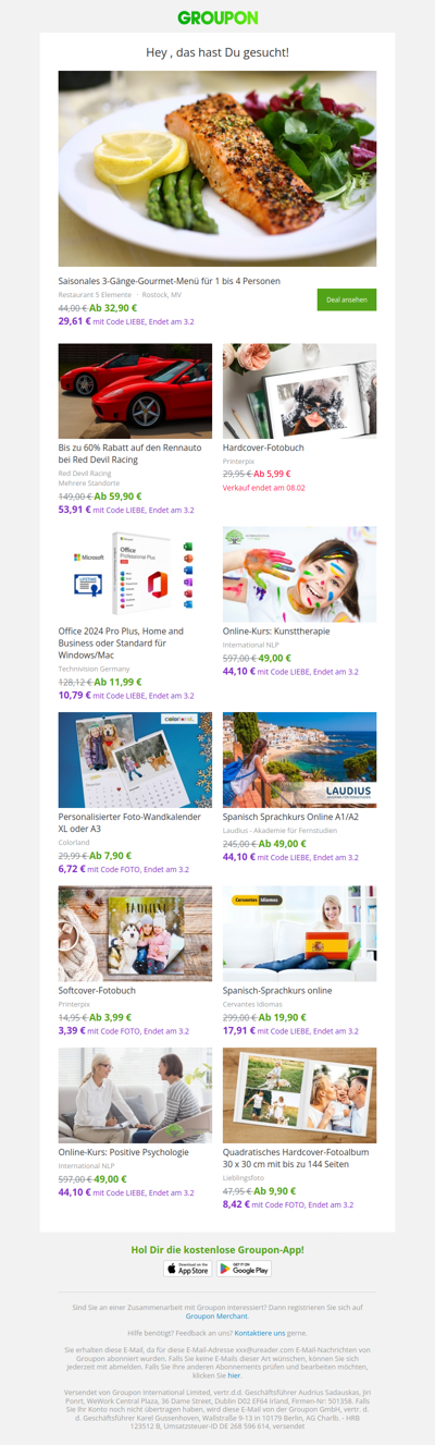 Kunden, die diesen Deal gewählt haben, haben diese Angebote gekauft