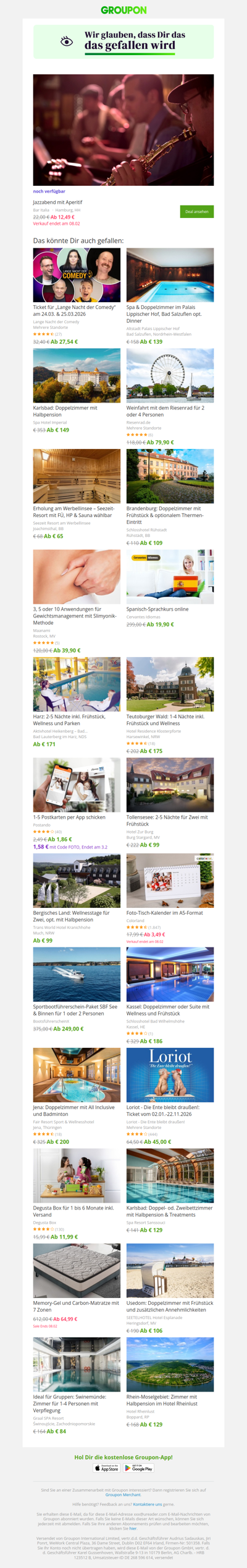 Sag ja zum Deal! Er ist noch verfügbar!