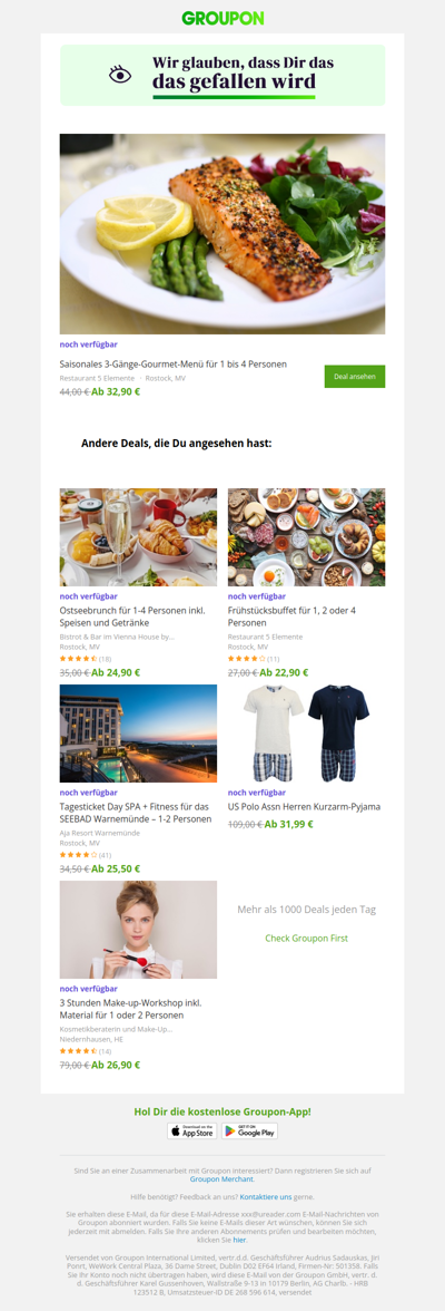 Du hast noch Zeit zu kaufen!