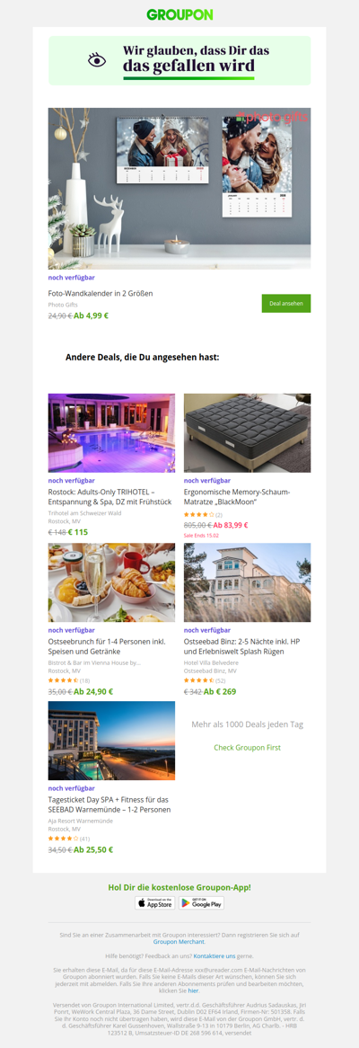 Sag ja zum Deal! Er ist noch verfügbar!