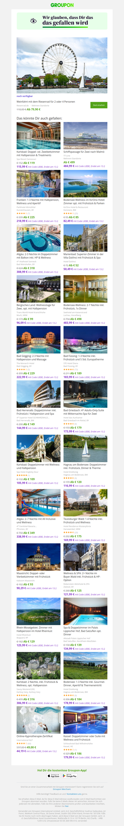 Sag ja zum Deal! Er ist noch verfügbar!