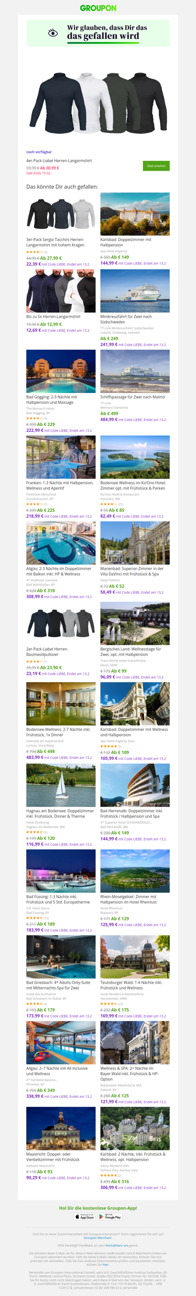 Bist du bereit? Der Deal, den du dir angesehen hast, ist noch verfügbar!