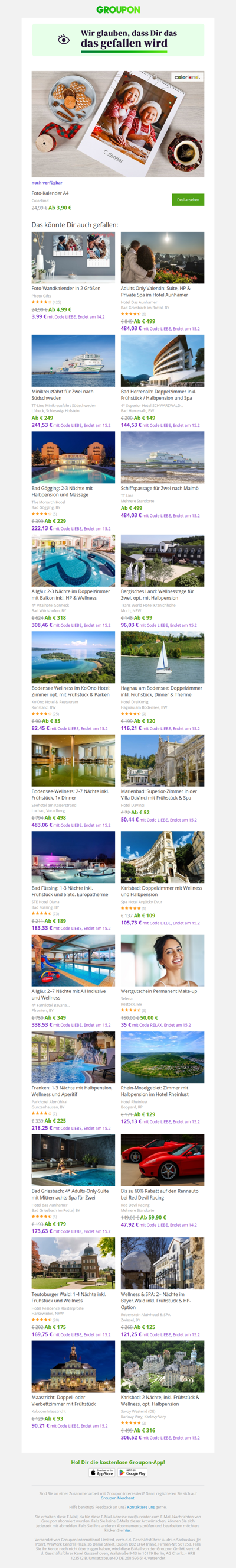 Wir sind uns ziemlich sicher, dass du diesen Deal lieben wirst!