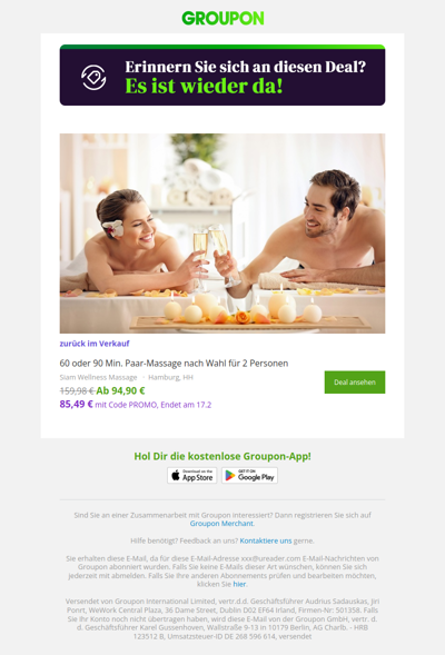 Wieder auf Lager, Baby! Ein Deal, den du gesehen hast, ist zurück!