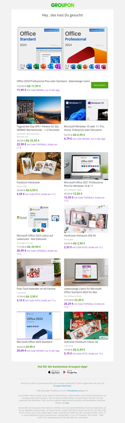 Kunden, die diesen Deal gewählt haben, haben diese Angebote gekauft