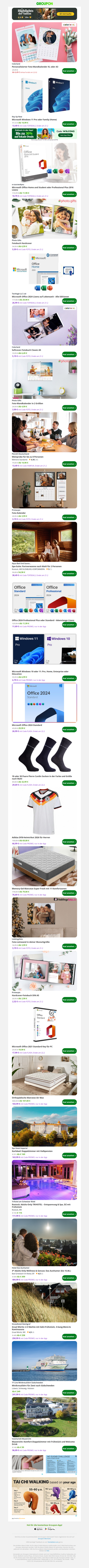 Personalisierter Foto-Wandkalender XL oder A3