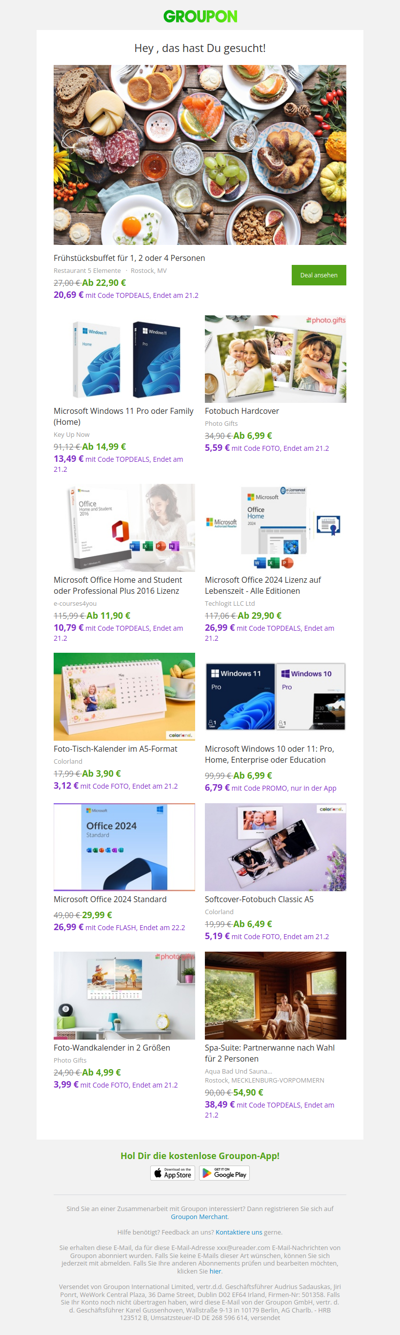 Kunden, die diesen Deal gewählt haben, haben diese Angebote gekauft