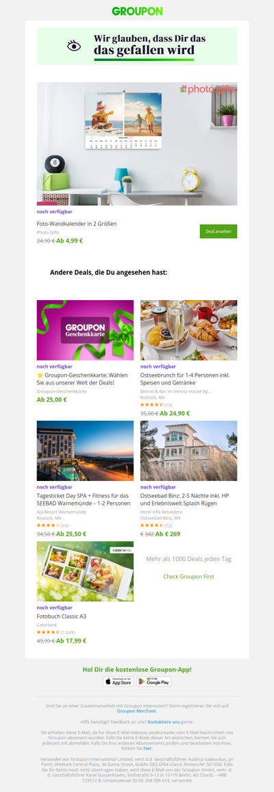 Wir sind uns ziemlich sicher, dass du diesen Deal lieben wirst!