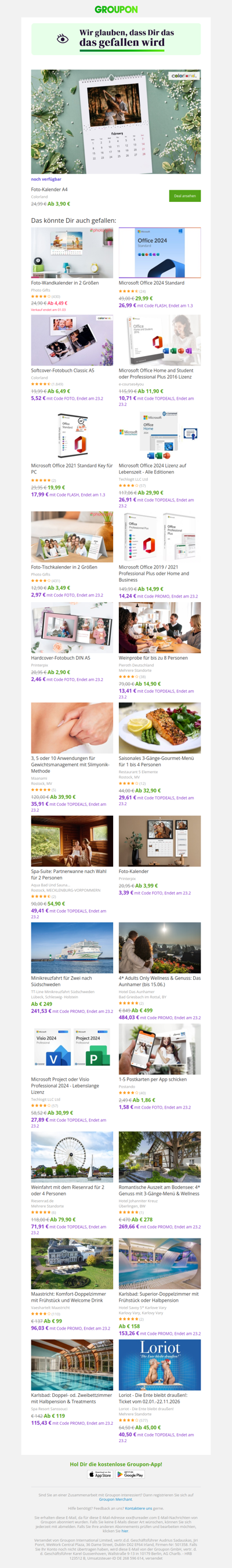 Sag ja zum Deal! Er ist noch verfügbar!