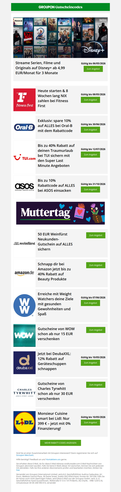 Disney+ & Exklusivcode: beides heute für dich!