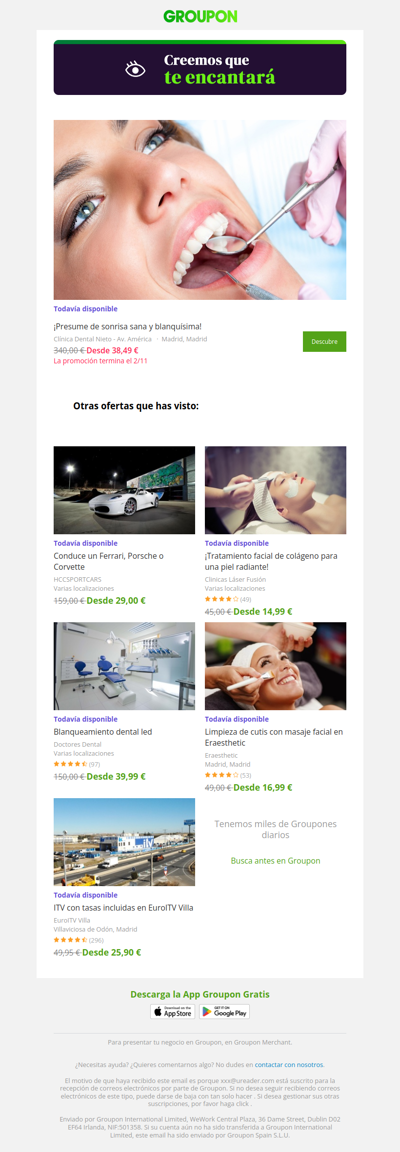 ¡Aún tienes tiempo para comprar!