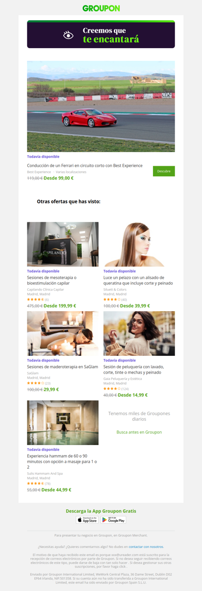 ¡Aún tienes tiempo para comprar!