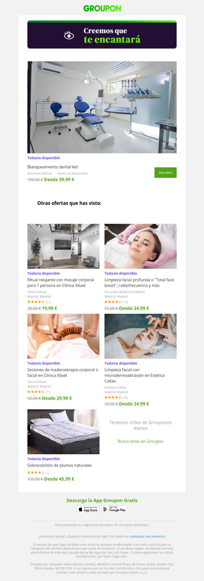 ¿Estás listo? La oferta que viste sigue disponible