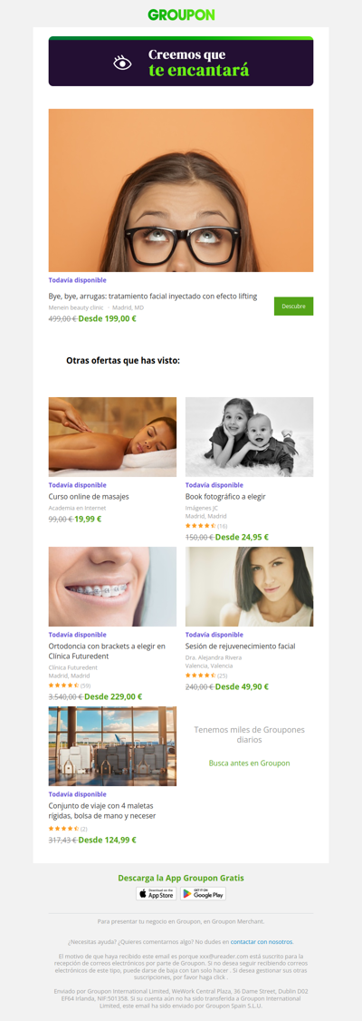 ¡Aún tienes tiempo para comprar!