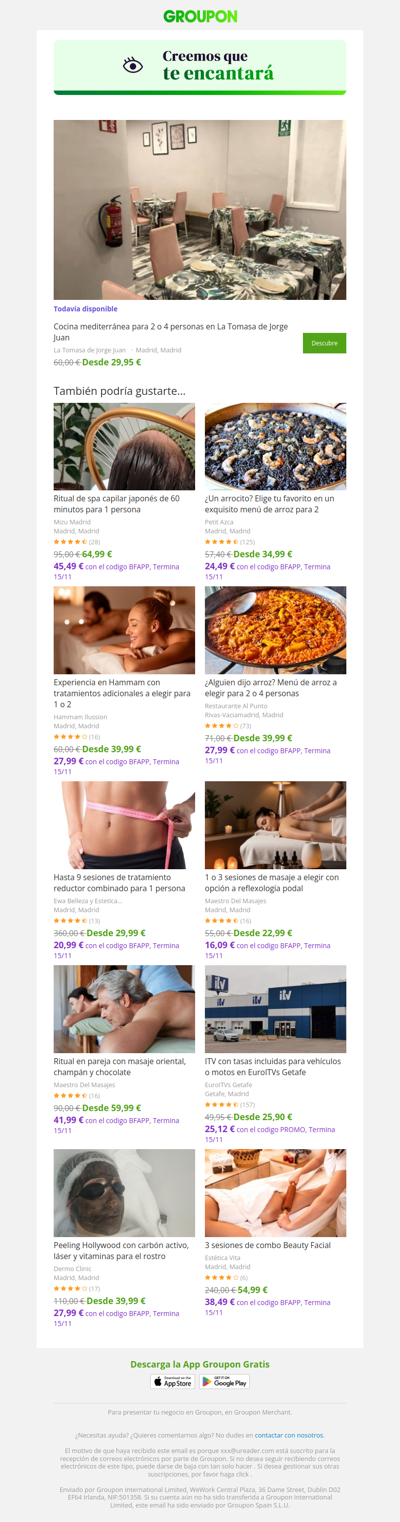 ¡Aún tienes tiempo para comprar!