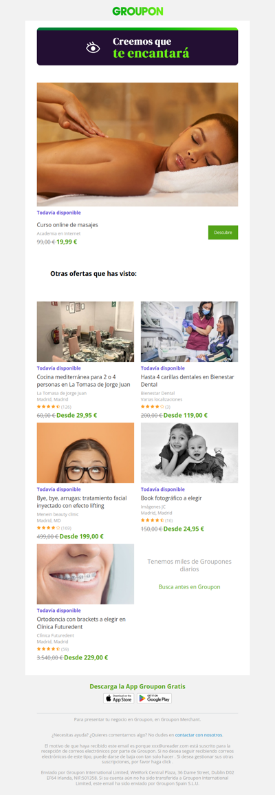 ¿Estás listo? La oferta que viste sigue disponible