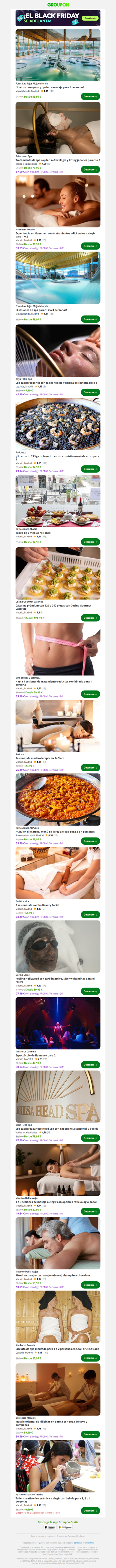 ¡Spa con desayuno y opción a masaje para 2 personas!