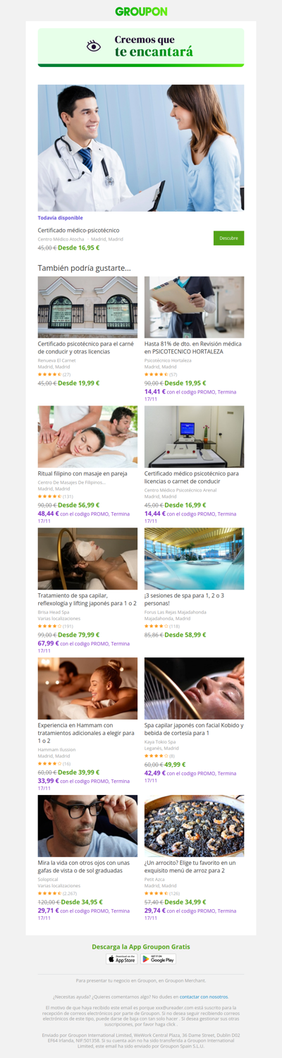 ¡Aún tienes tiempo para comprar!