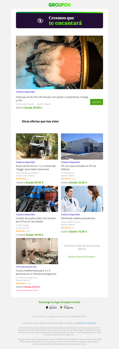 ¿Estás listo? La oferta que viste sigue disponible