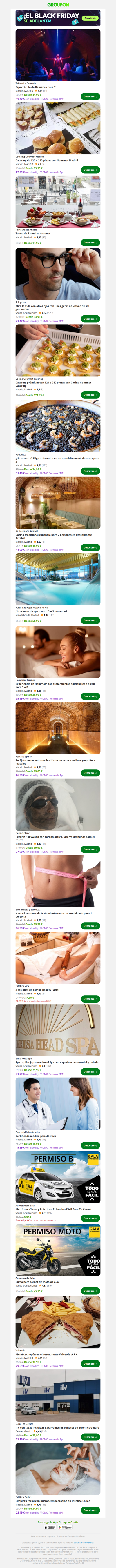 Black Friday anticipado = ¡ahorros extra! Date prisa, ¡que no se te escapen!