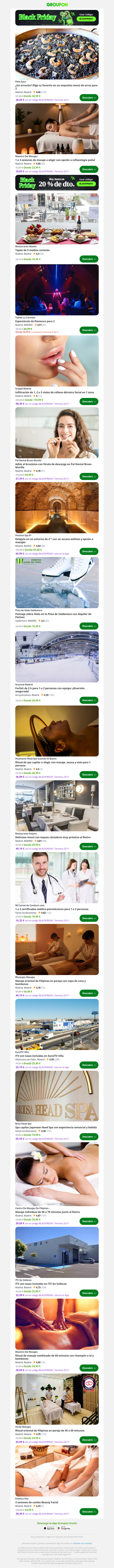 ¿Un arrocito? Elige tu favorito en un exquisito menú de arroz para 2