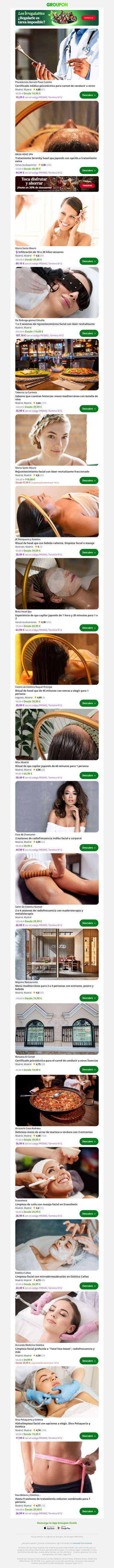 Certificado médico psicotécnico para carnet de conducir u otros