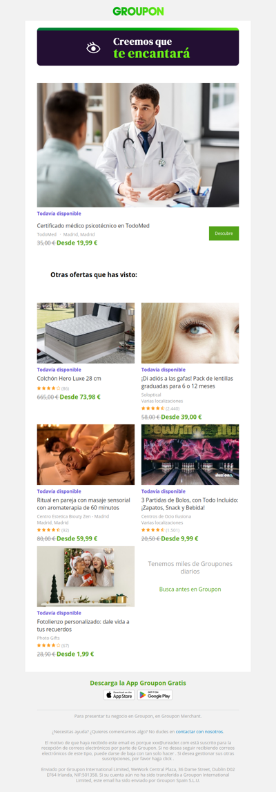 Estamos bastante seguros de que te va a encantar esta oferta