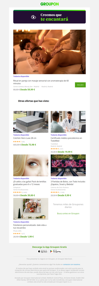 ¡Aún tienes tiempo para comprar!