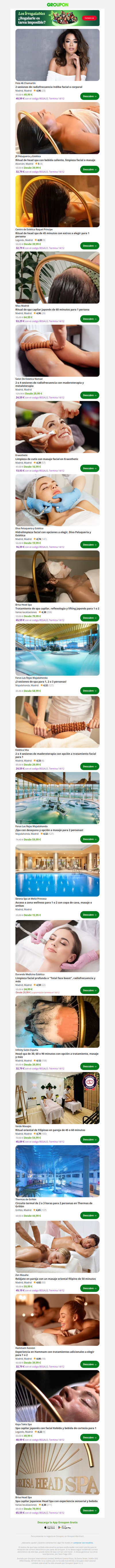 Regalos de spa y bienestar que amarán