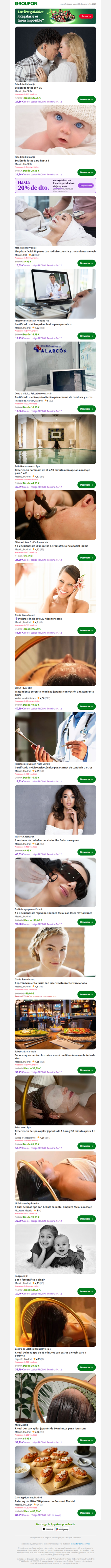 Sesión de fotos con CD