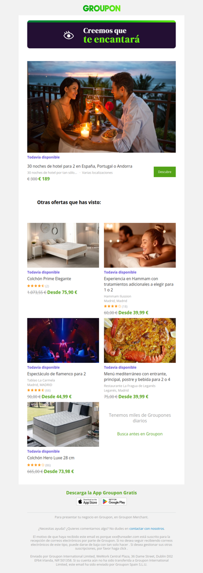 ¡Aún tienes tiempo para comprar!