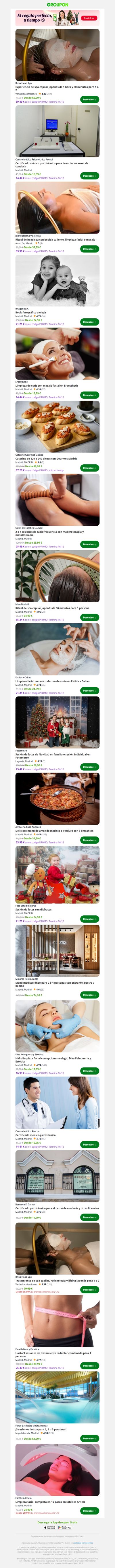 Ofertón de 2025 aquí → Experiencia de spa capilar japonés de 1 hora y 30 minutos para 1 o 2