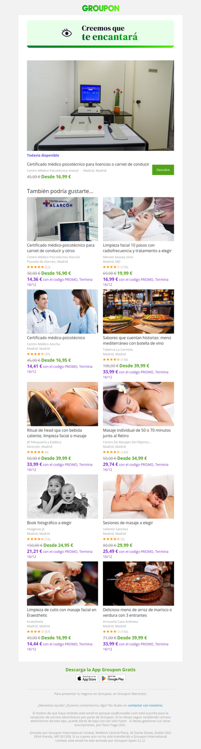 ¡Aún tienes tiempo para comprar!