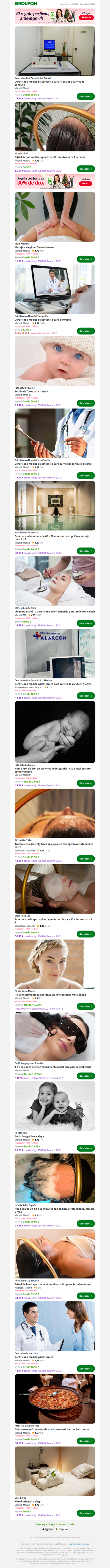 Certificado médico psicotécnico para licencias o carnet de conducir