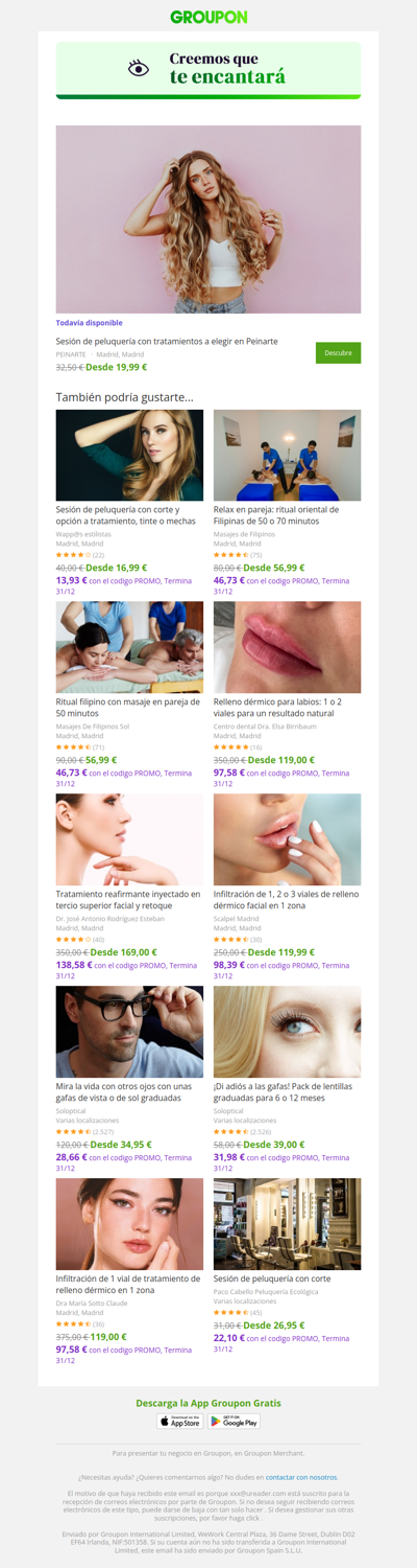 La oferta que viste sigue disponible