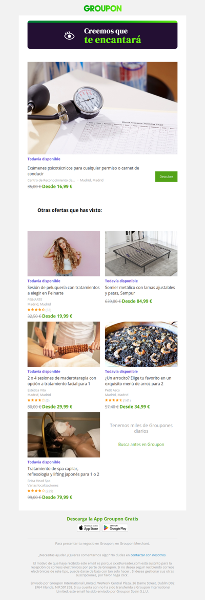 ¡Aún tienes tiempo para comprar!