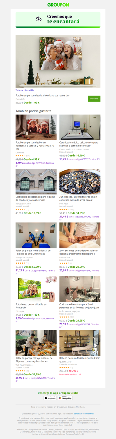 Estamos bastante seguros de que te va a encantar esta oferta