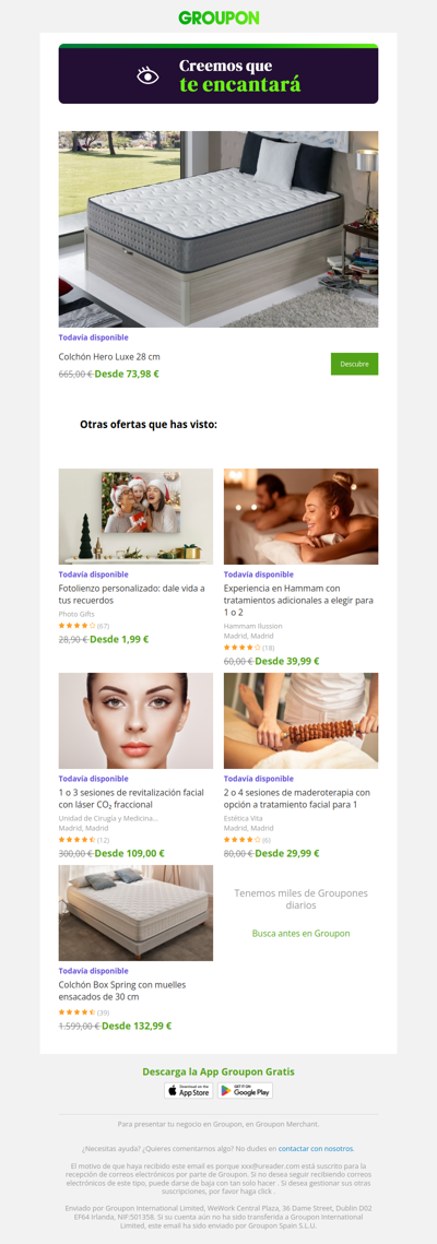 ¡Aún tienes tiempo para comprar!