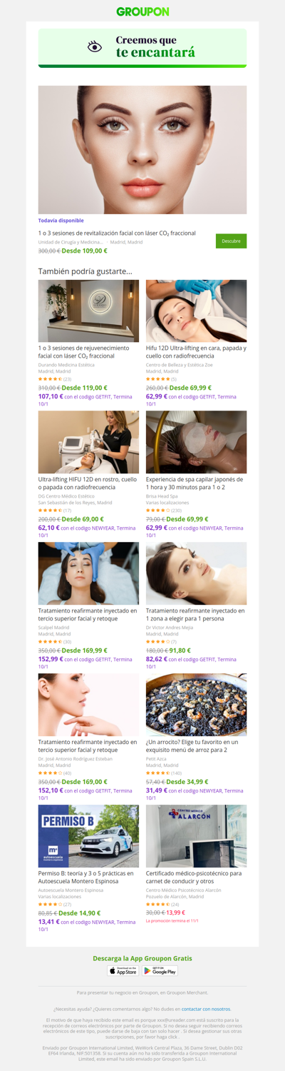 ¡Aún tienes tiempo para comprar!