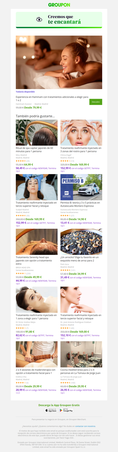 La oferta que viste sigue disponible