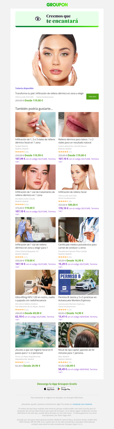 La oferta que viste sigue disponible