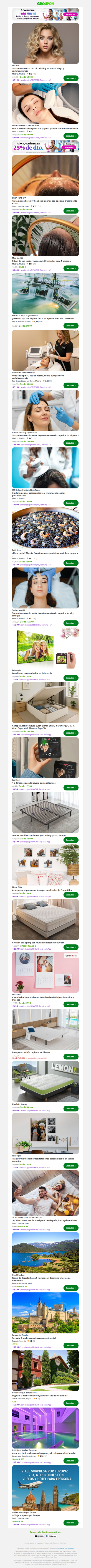 Tratamiento HIFU 12D ultra-lifting en zona a elegir y radiofrecuencia