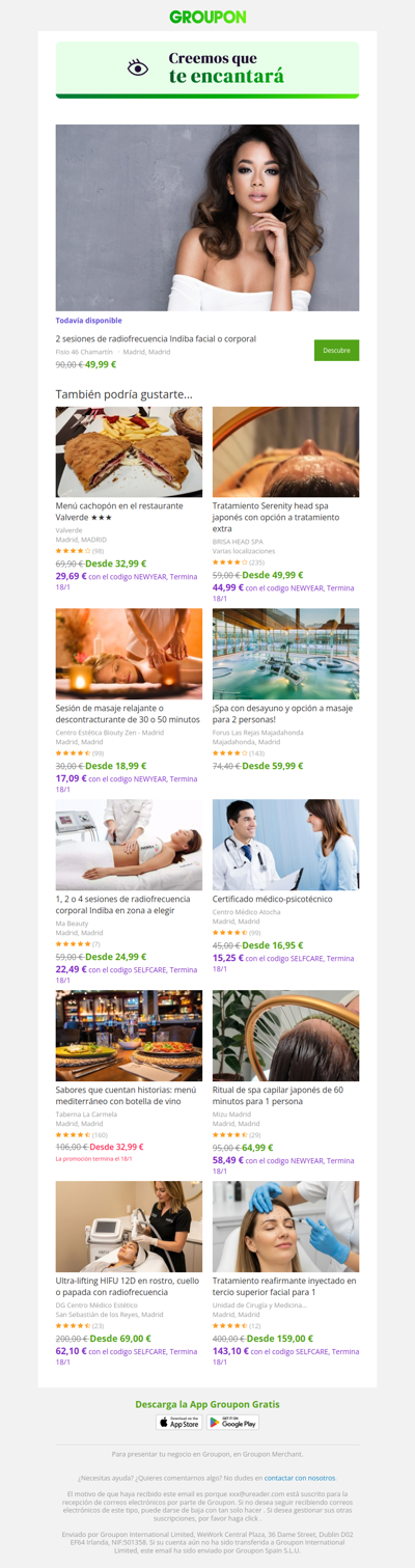 La oferta que viste sigue disponible