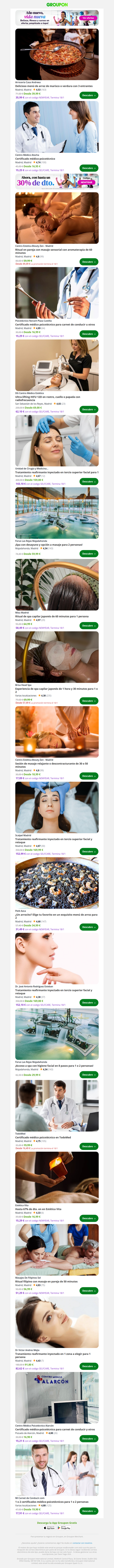 Delicioso menú de arroz de marisco o verdura con 3 entrantes