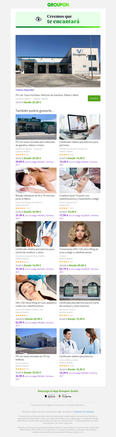 ¡Aún tienes tiempo para comprar!