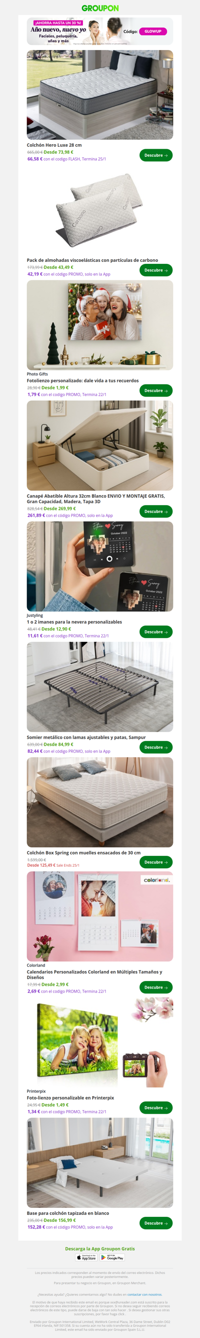 Colchón Hero Luxe 28 cm